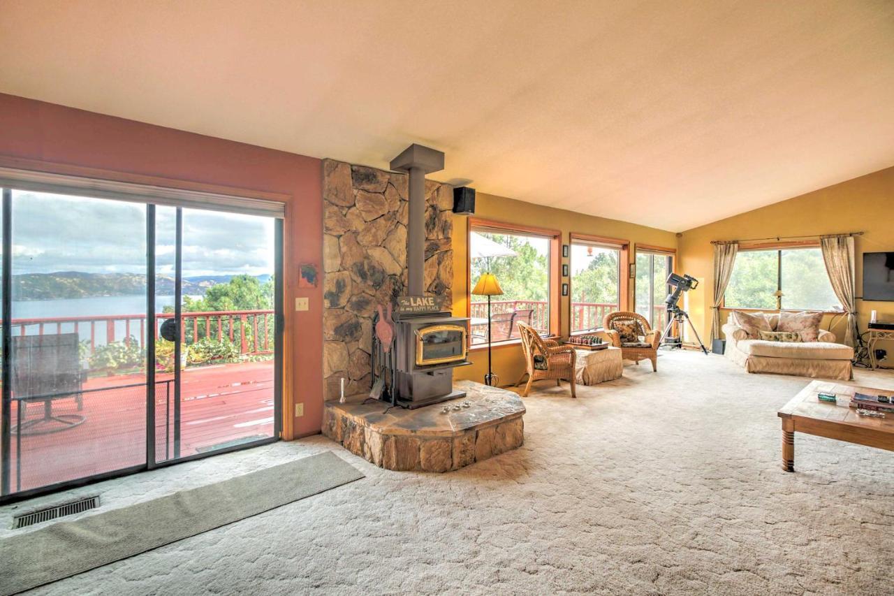 Spacious Kelseyville Home With Large Lakefront Deck! Eksteriør bilde